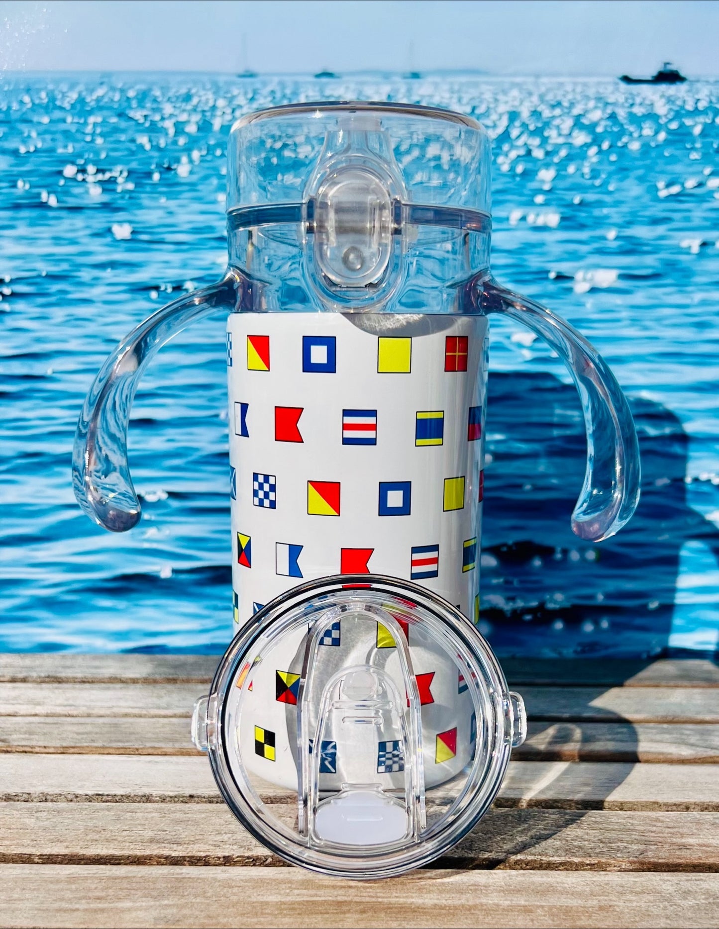 Nautical Flag Sippy Cup