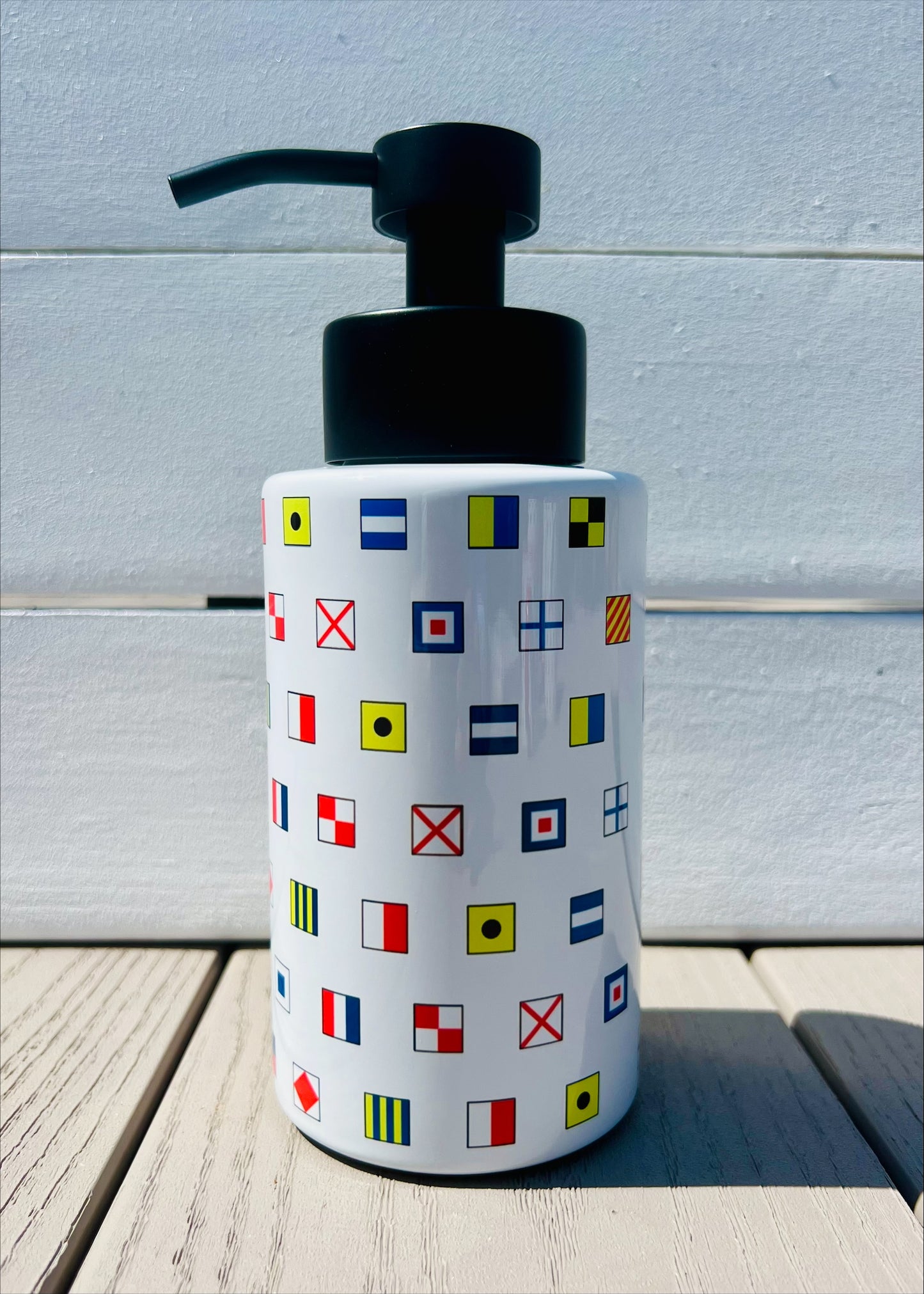 Nautical Flag Soap Dispenser
