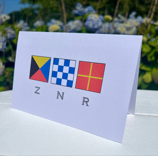 Choose Your Flags Nautical Notecards (Set of 8)