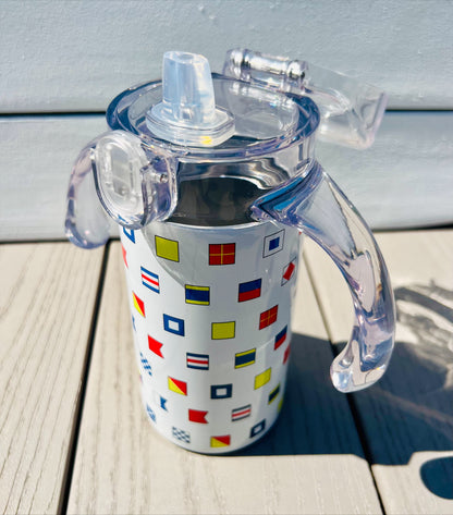 Nautical Flag Sippy Cup