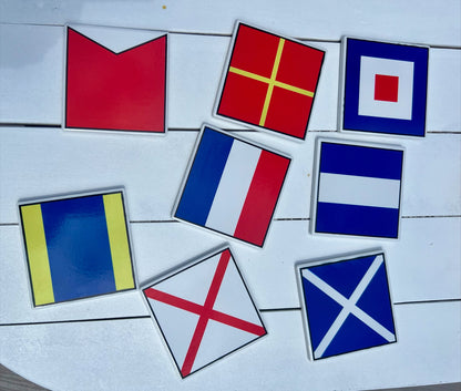 Choose Your Flag Coasters