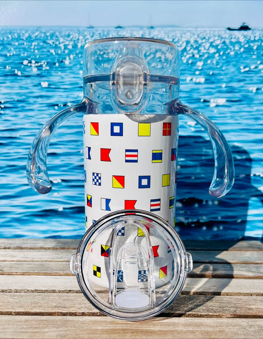 Nautical Flag Sippy Cup