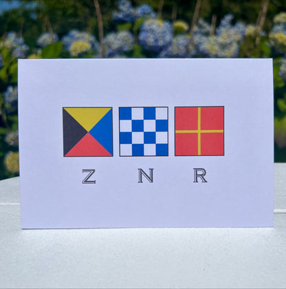 Choose Your Flags Nautical Notecards (Set of 8)